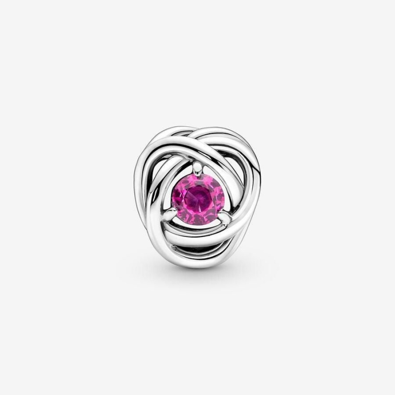 Charm Pandora October Eternity Circle Rose | EPD-95993884