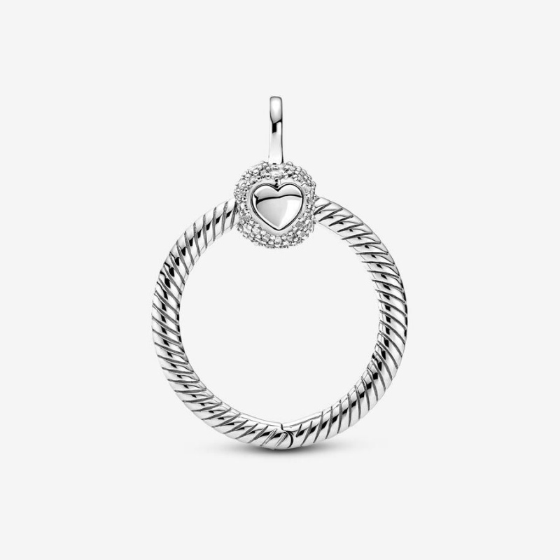 Charm Pandora Moments Small Pavé O | UQK-41080873