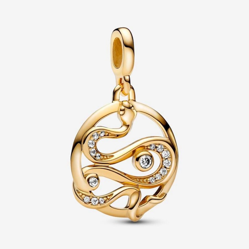 Charm Pandora ME Pavé Snake Medallion | QTV-66799306