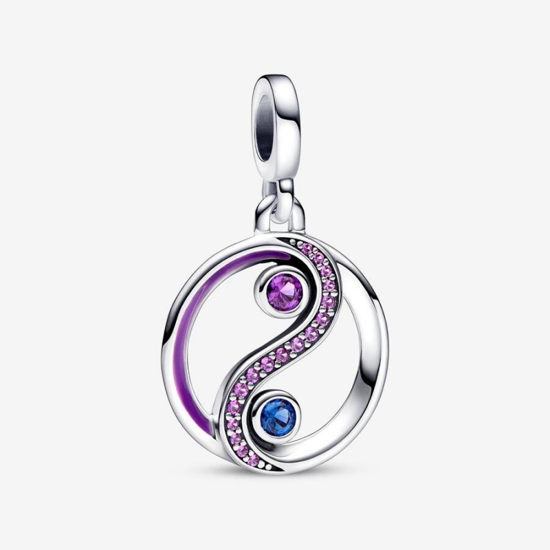 Charm Pandora ME Balance Yin & Yang Medallion Multicolore | CPN-17554116