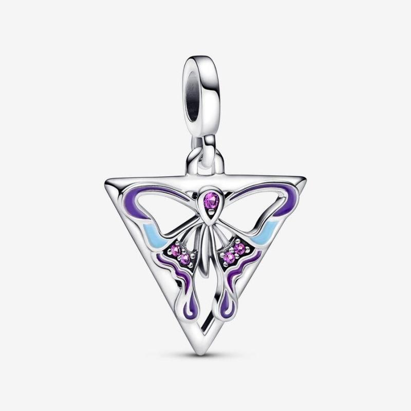 Charm Pandora ME Butterfly Medallion Multicolore | IAI-01000673