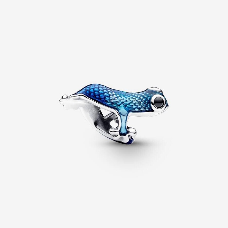 Charm Pandora Metallic Gecko Bleu | FEQ-66345087