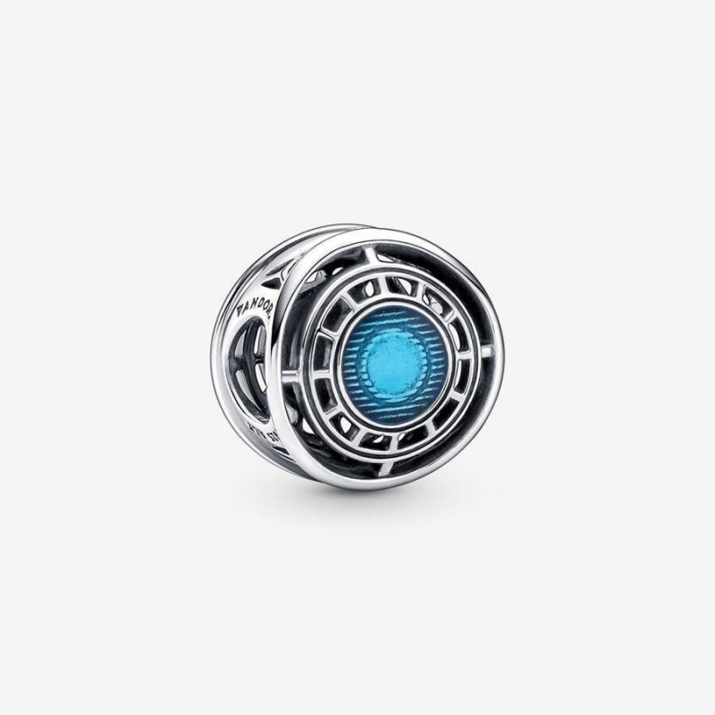 Charm Pandora Marvel The Avengers Iron Man Arc Reactor Bleu | WUI-34342590