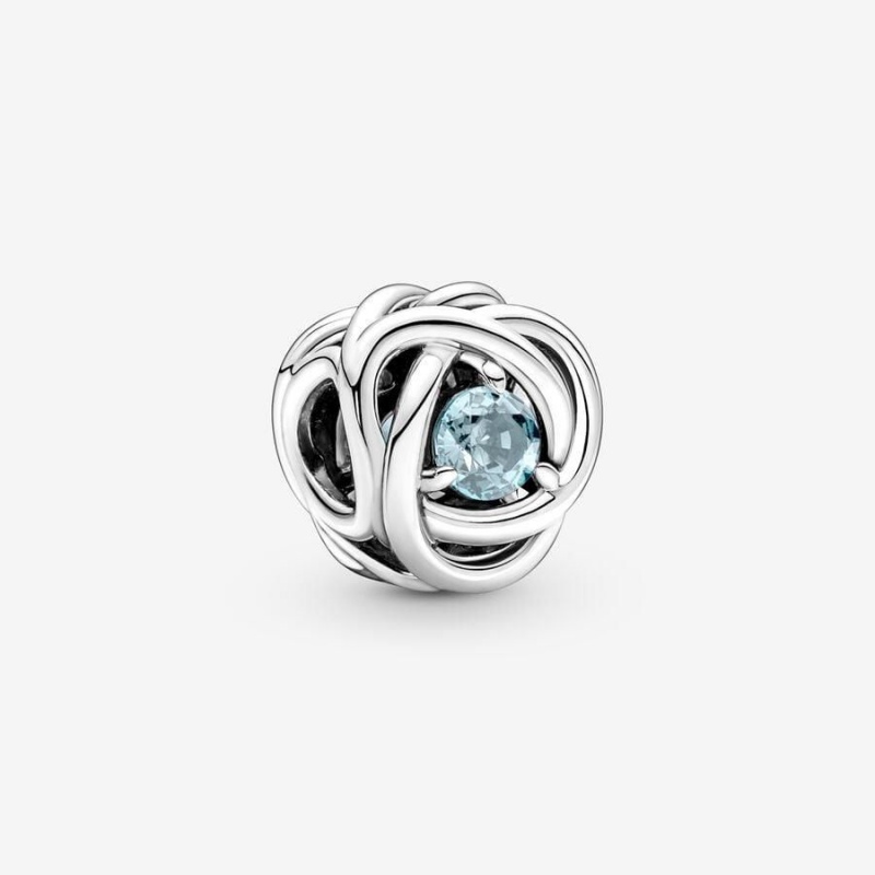 Charm Pandora March Eternity Circle Bleu | XWK-96693035