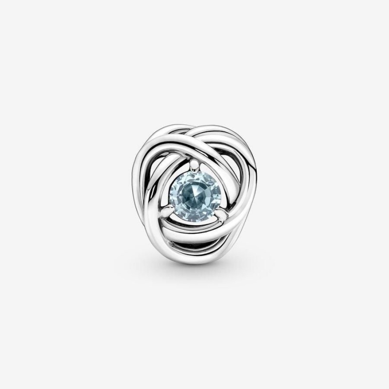 Charm Pandora March Eternity Circle Bleu | XWK-96693035