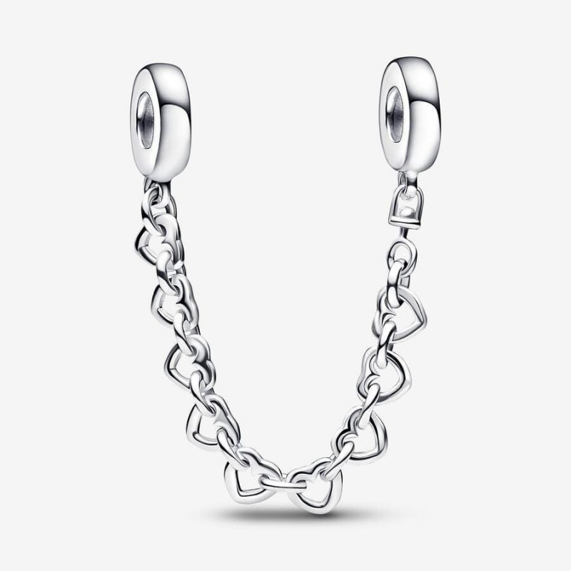 Charm Pandora Linked Hearts Sécurité Chain | OEA-65741653