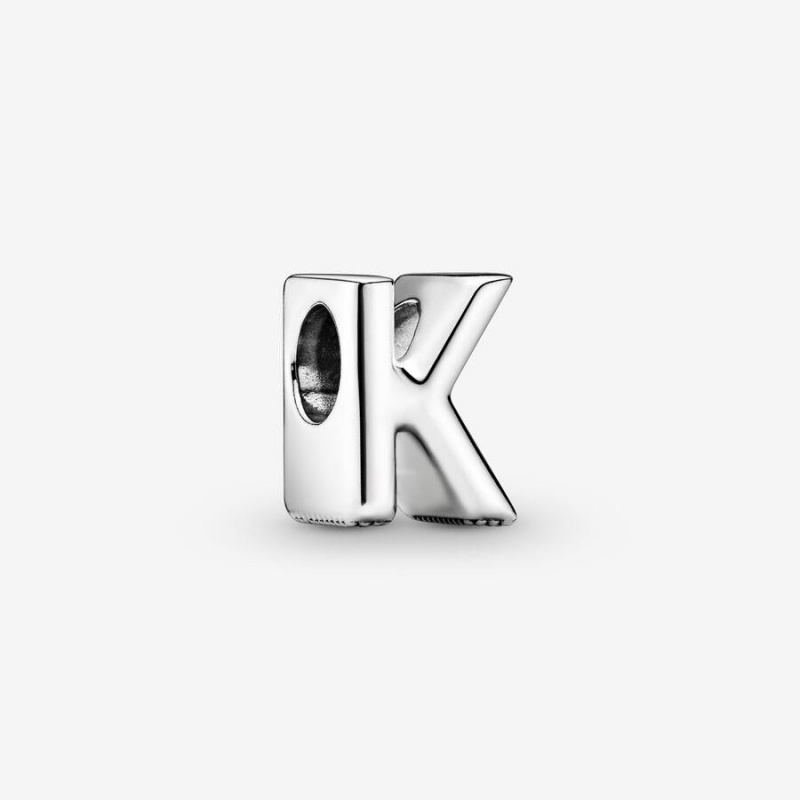 Charm Pandora Letter K Alphabet | JRQ-15700760