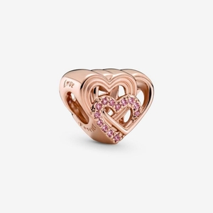 Charm Pandora Intertwined Love Hearts Rose | RHO-69301604