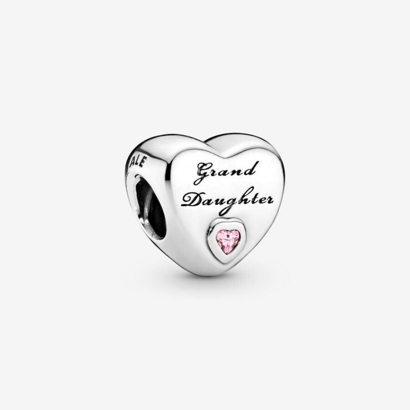 Charm Pandora Granddaughter Heart Rose | UWT-23441941