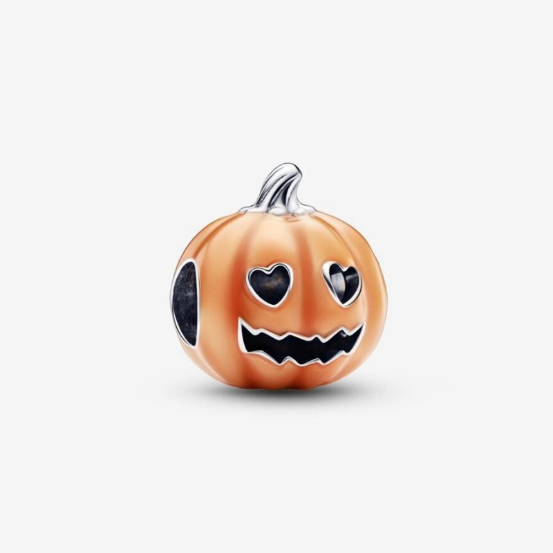 Charm Pandora Glow-in-the-Dark Spooky Pumpkin Orange | MKQ-89912502