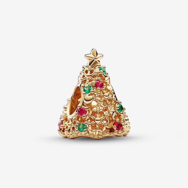 Charm Pandora Glitter Christmas Tree Multicolore | RLH-11787873