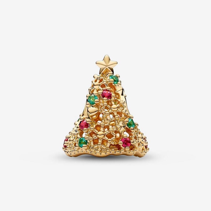 Charm Pandora Glitter Christmas Tree Multicolore | RLH-11787873