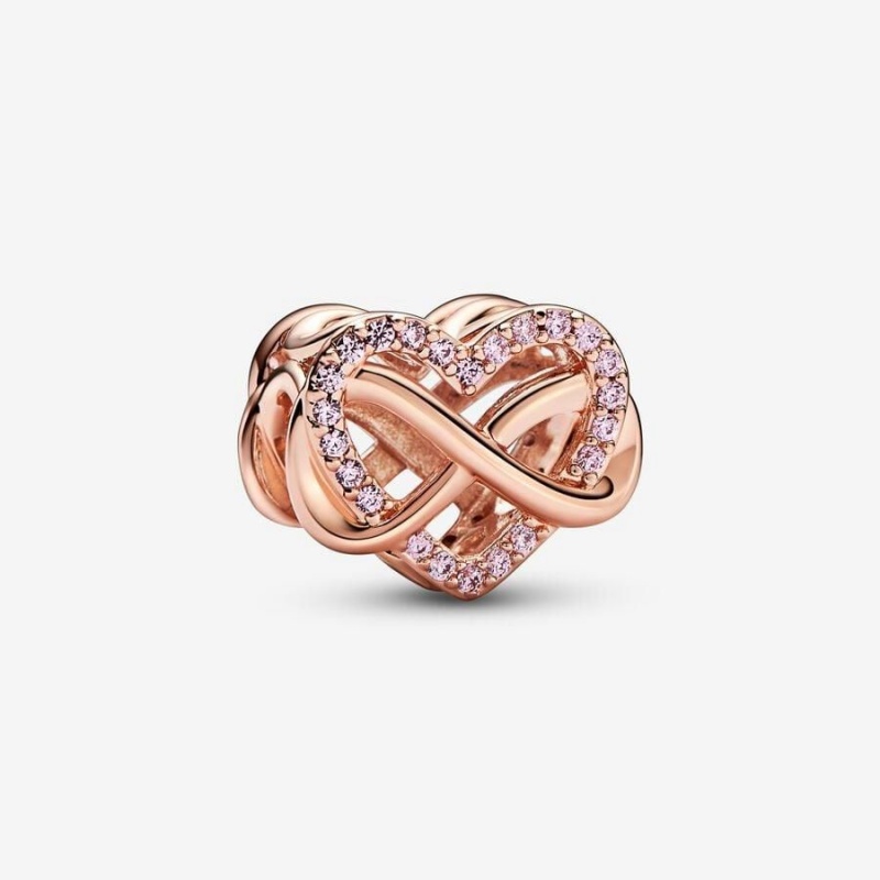 Charm Pandora Family Infinity Heart Rose | IYW-36888312