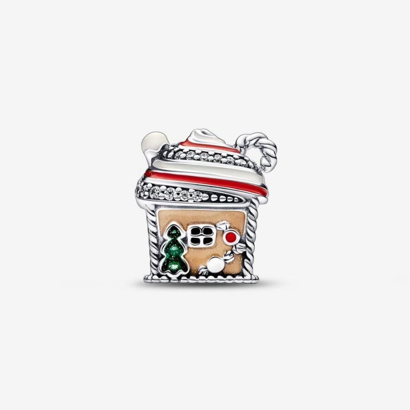 Charm Pandora Festive Gingerbread House Multicolore | RLT-86847124