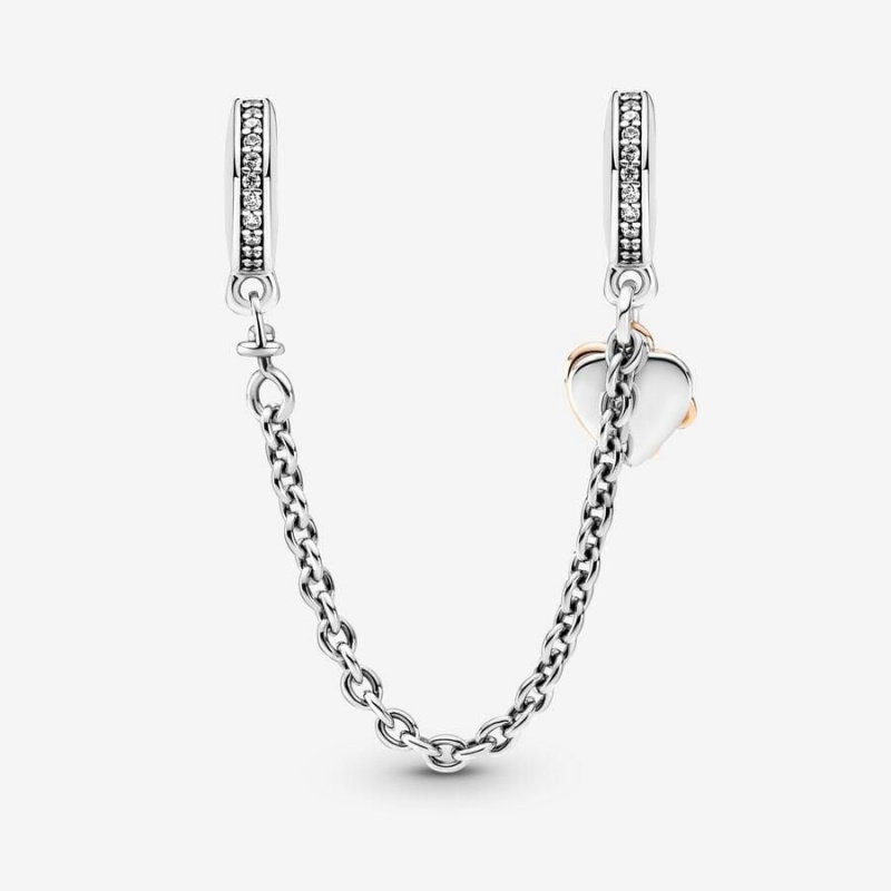 Charm Pandora Family Heart Sécurité Chain | CNG-15123083