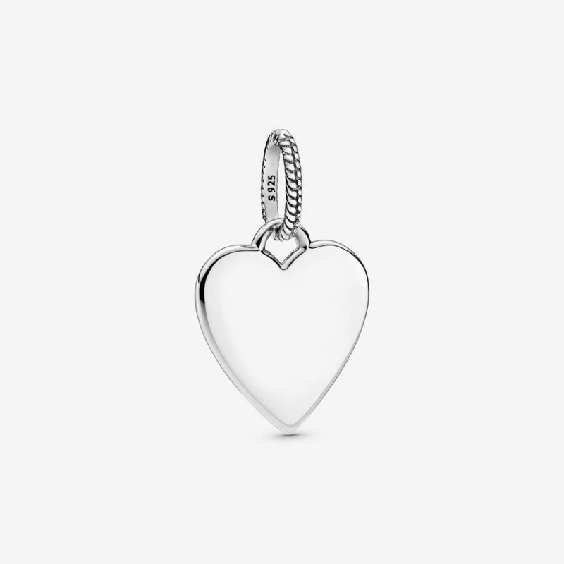 Charm Pandora Engravable Heart Tag | WYF-65800031