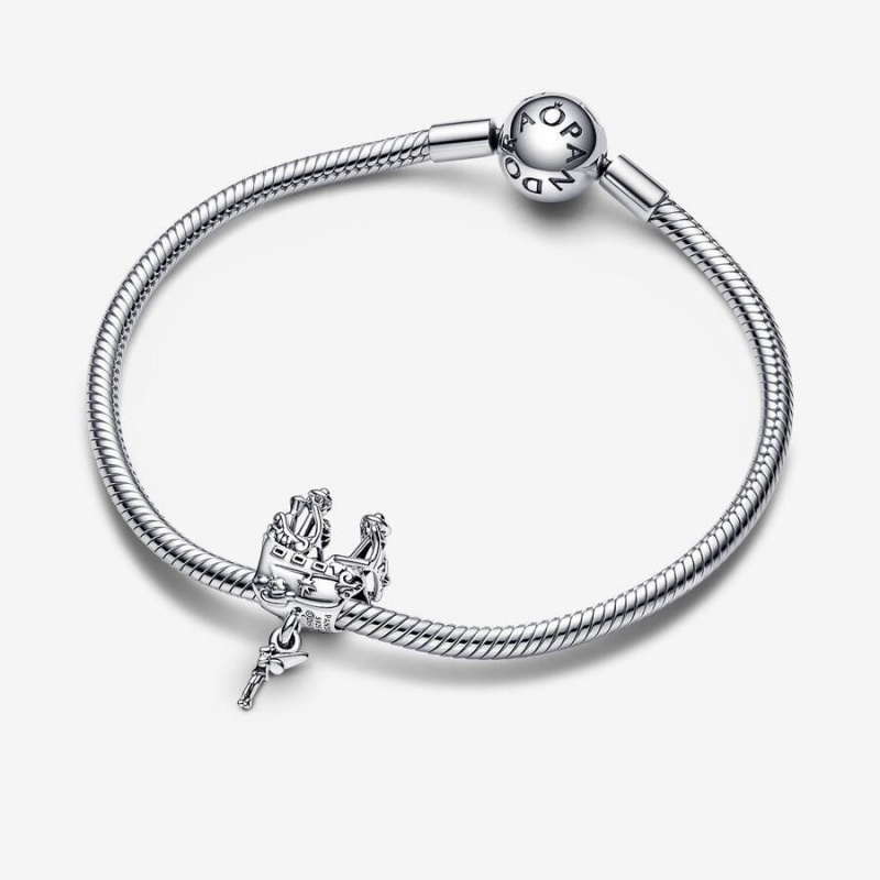 Charm Pandora Disney Tinker Bell & Captain Hook’s Pirate Ship | XEF-66160208