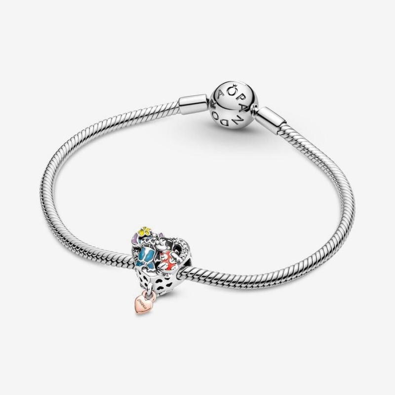 Charm Pandora Disney Ohana Lilo & Stitch Inspired Multicolore | DNA-30632620