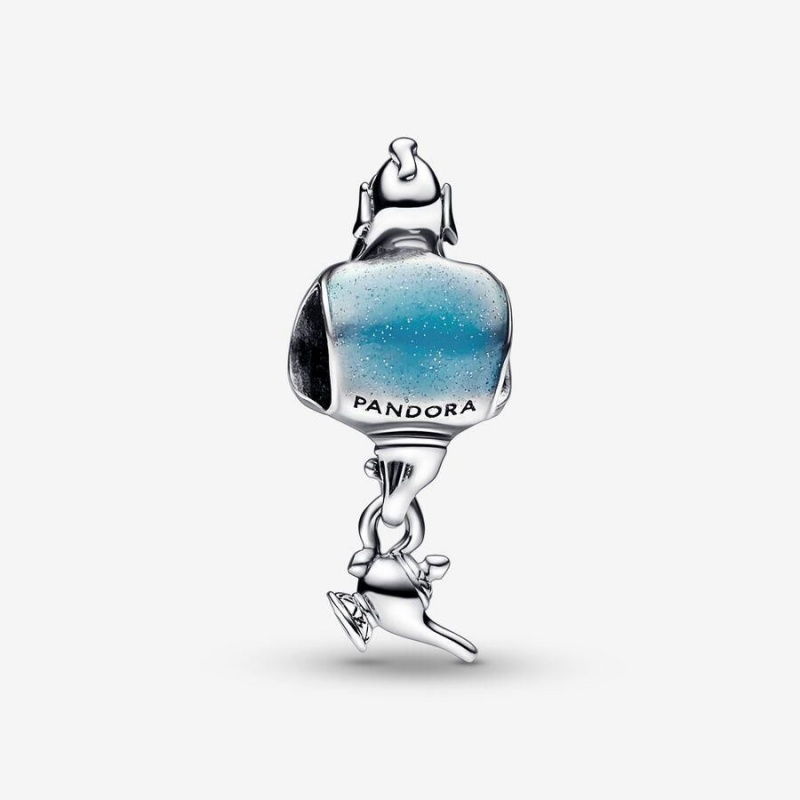 Charm Pandora Disney Aladdin Genie & Lamp Bleu | BJN-54174453