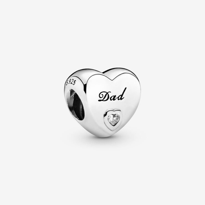 Charm Pandora Dad Heart | RIO-67450078