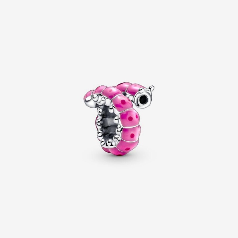 Charm Pandora Cute Curled Caterpillar Rose | XAX-50115856