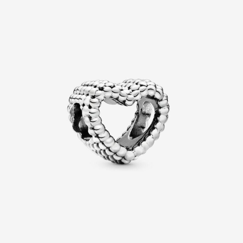 Charm Pandora Beaded Open Heart | GOH-61983821