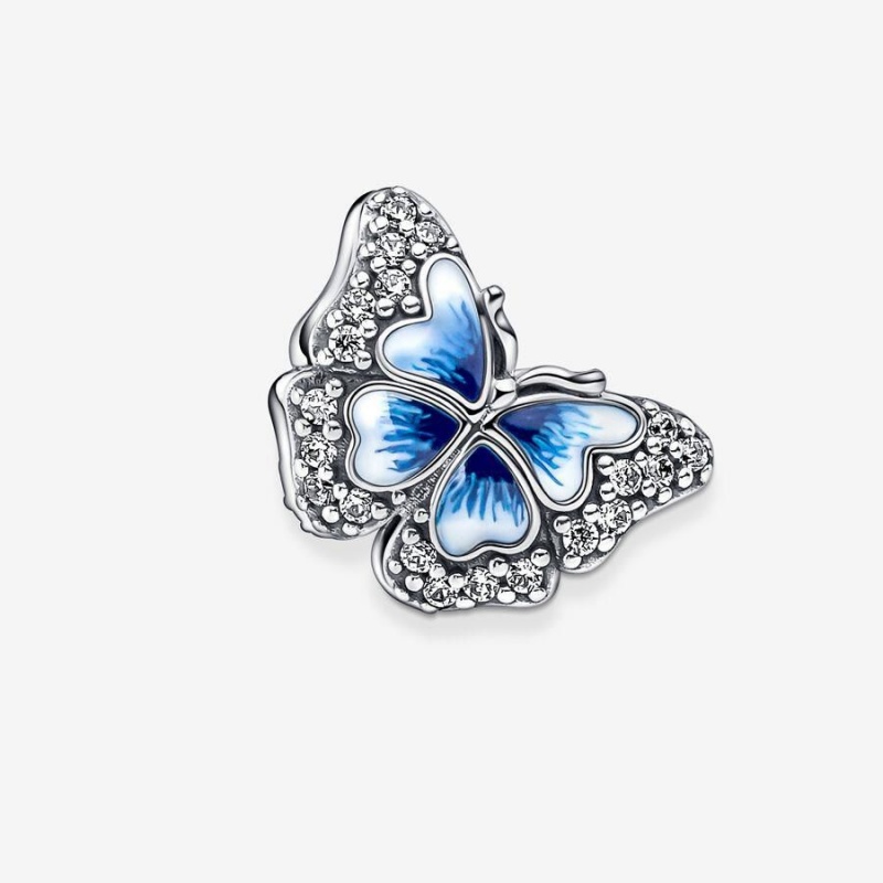 Charm Pandora Butterfly Sparkling Bleu | CSF-76136486