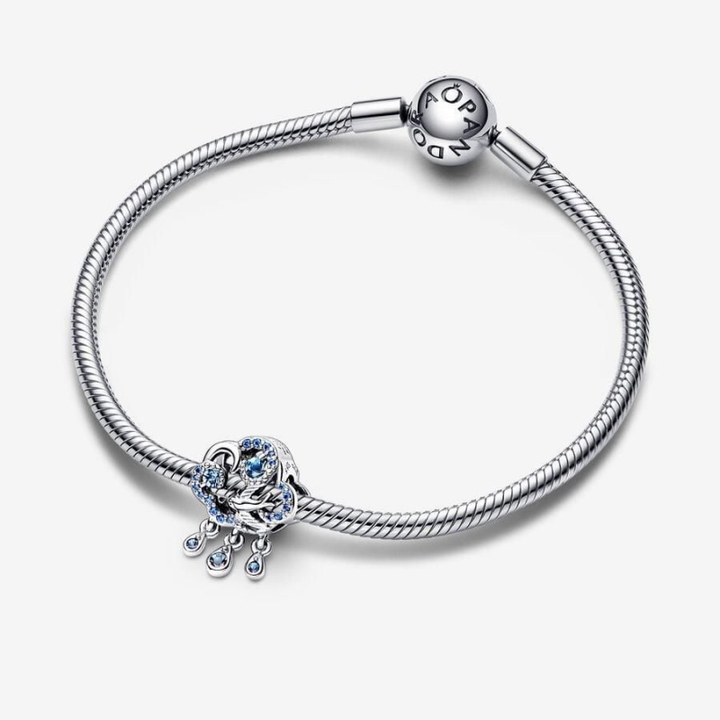 Charm Pandora Cloud & Swallow Bleu | JKO-04639649