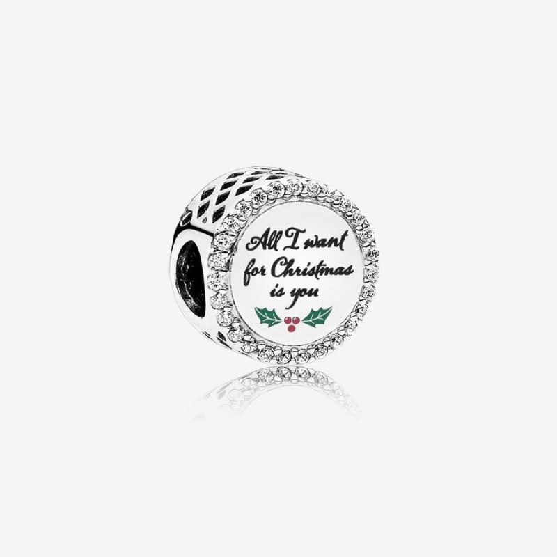 Charm Pandora All I Want for Christmas Vert | LNO-64289216