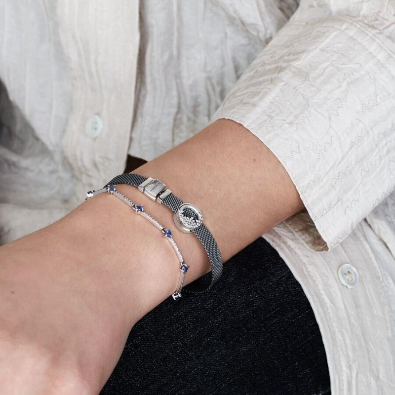 Bracelet avec Charms Pandora Reflexions? Mesh | YRW-26473120