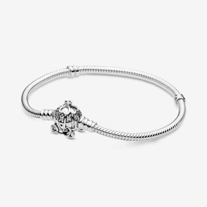 Bracelet avec Charms Pandora Disney Moments Cinderella Pumpkin Coach Clasp | AQQ-74621650