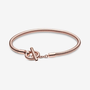 Bracelet Cha?ne Pandora Moments T-Bar Snake | FOA-95544935