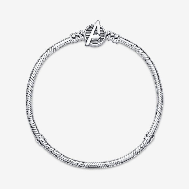 Bracelet Cha?ne Pandora Moments Marvel The Avengers Logo Clasp Snake | RQB-64493331