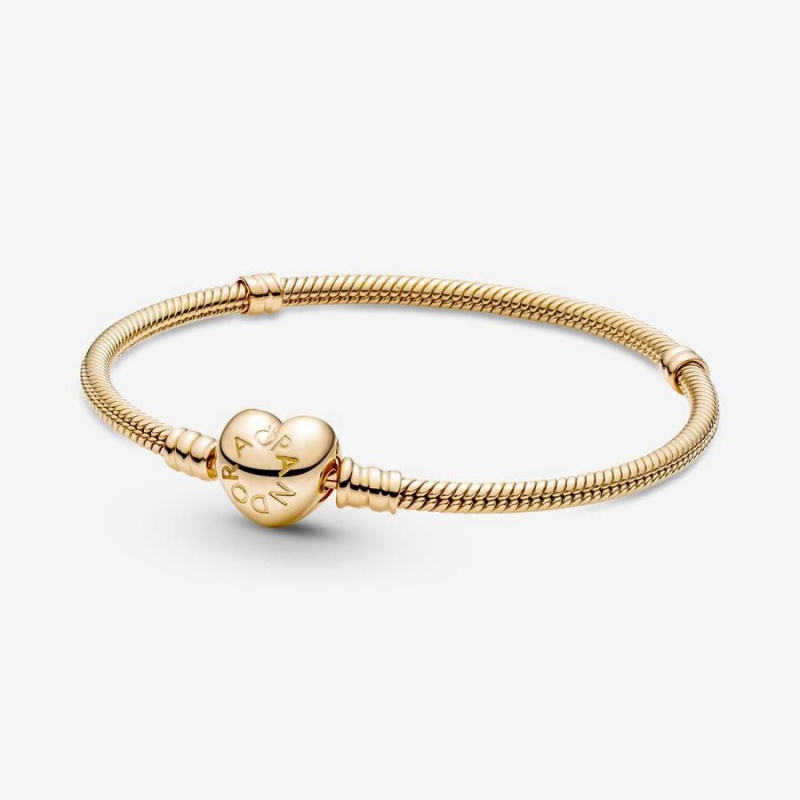 Bracelet Cha?ne Pandora Moments Heart Clasp Snake | WDR-41516589