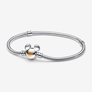 Bracelet Cha?ne Pandora Disney 100th Anniversary Moments Snake | QOE-63188011