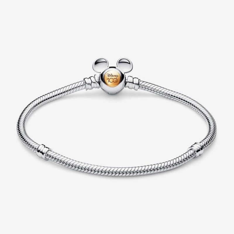 Bracelet Cha?ne Pandora Disney 100th Anniversary Moments Snake | QOE-63188011