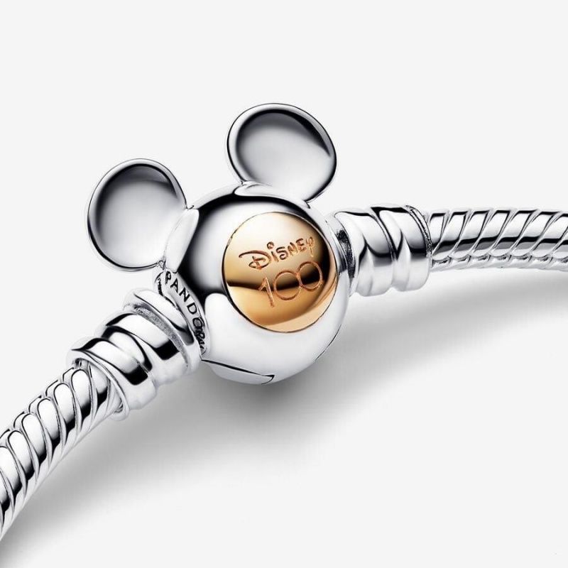 Bracelet Cha?ne Pandora Disney 100th Anniversary Moments Snake | QOE-63188011