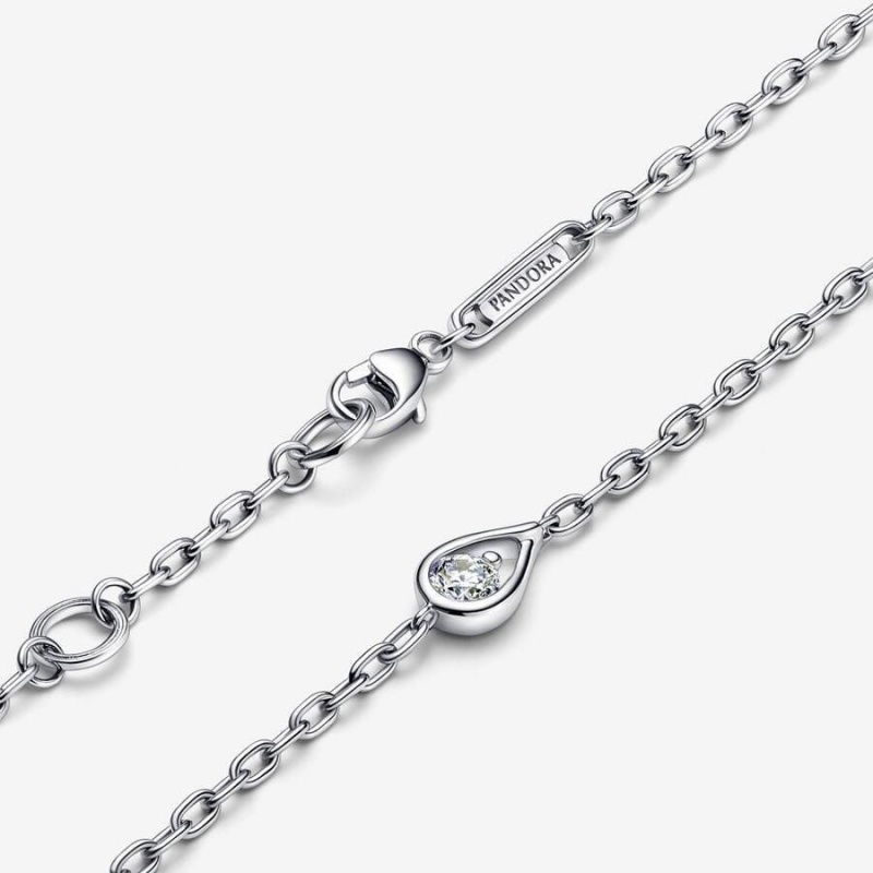 Bracelet Cha?ne Pandora Brilliance Lab-Created 0.15 ct tw Diamond | TDF-97298177