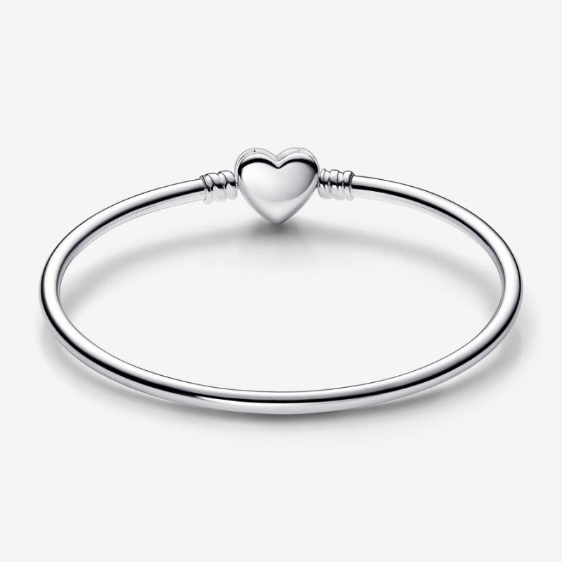 Bracelet Jonc Pandora Moments Heart & Butterfly | SQH-65864975