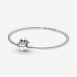 Bracelet Jonc Pandora Moments Disney Stitch Biting Clasp Multicolore | EMV-48856939