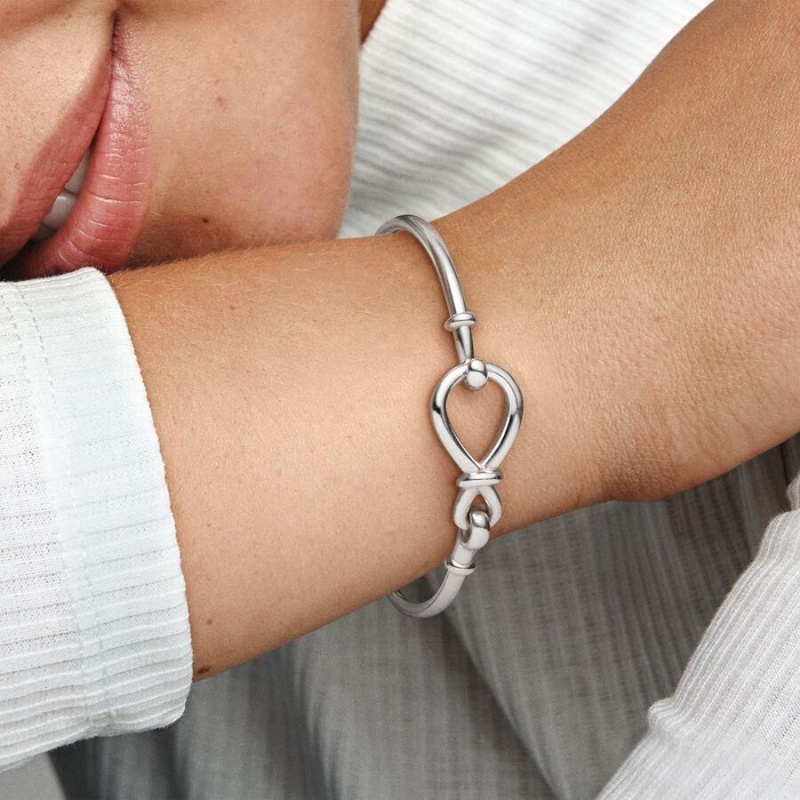 Bracelet Jonc Pandora Infinity Knot | SUW-49718388