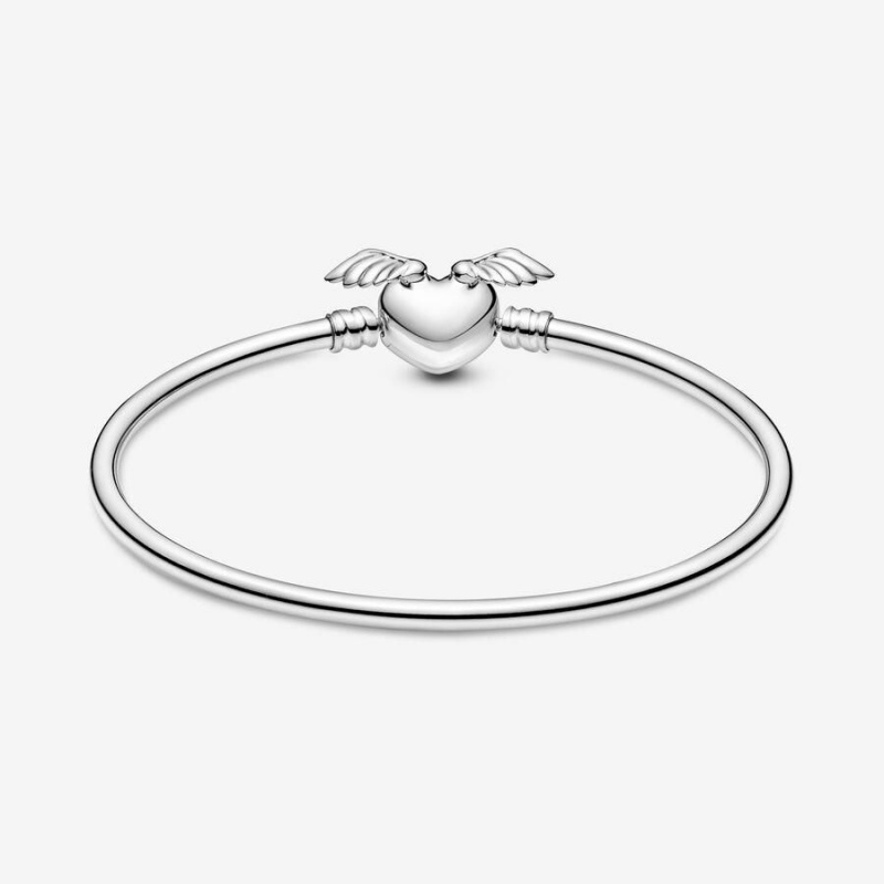 Bracelet Jonc Pandora Moments Winged Heart | QOB-05671062