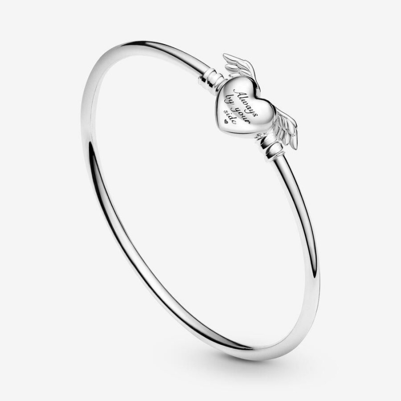 Bracelet Jonc Pandora Moments Winged Heart | QOB-05671062