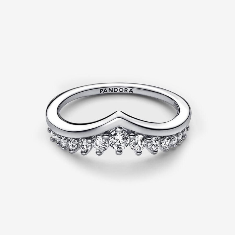 Bague Pandora Timeless Wish Floating Pavé | GHX-34445595