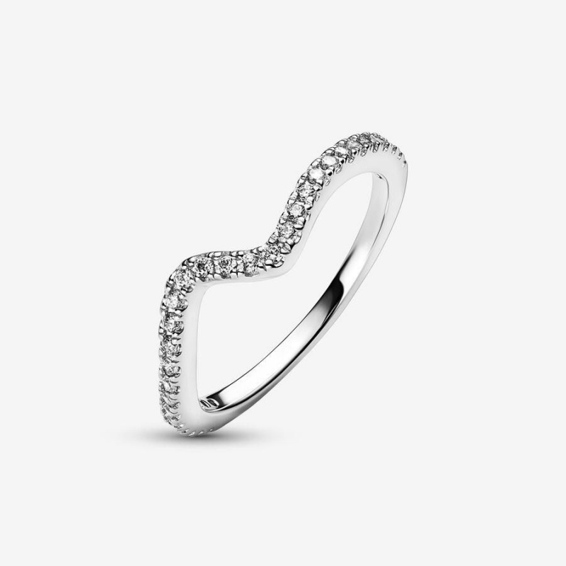 Bague Pandora Sparkling Wave | KDU-09712722