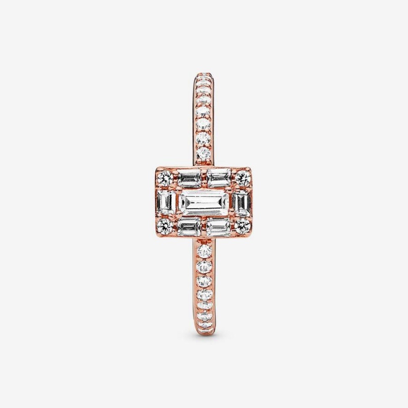 Bague Pandora Sparkling Square Halo | WTC-69833567