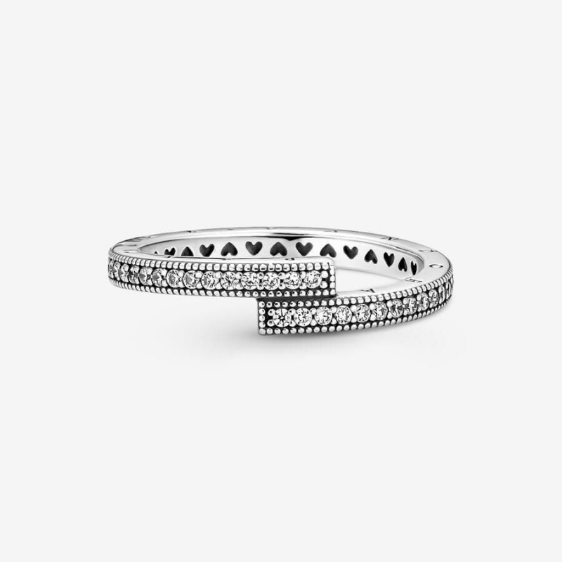 Bague Pandora Sparkling Overlapping | QPG-99755862