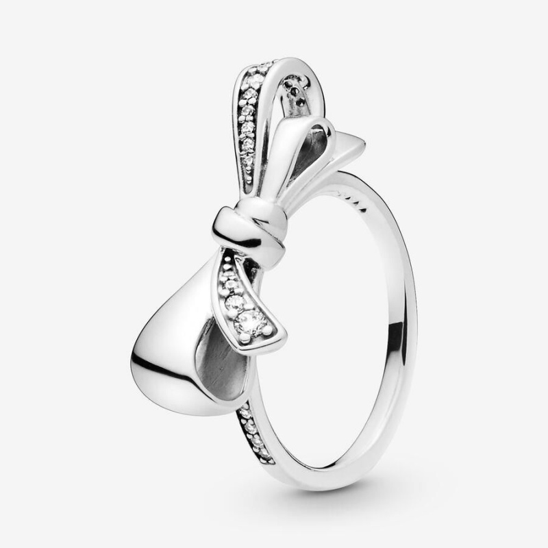 Bague Pandora Sparkling Bow | EMO-32103805