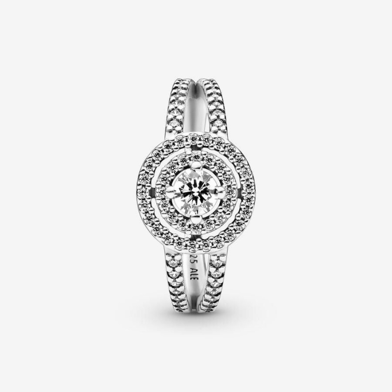 Bague Pandora Sparkling Double Halo | WCP-95646528