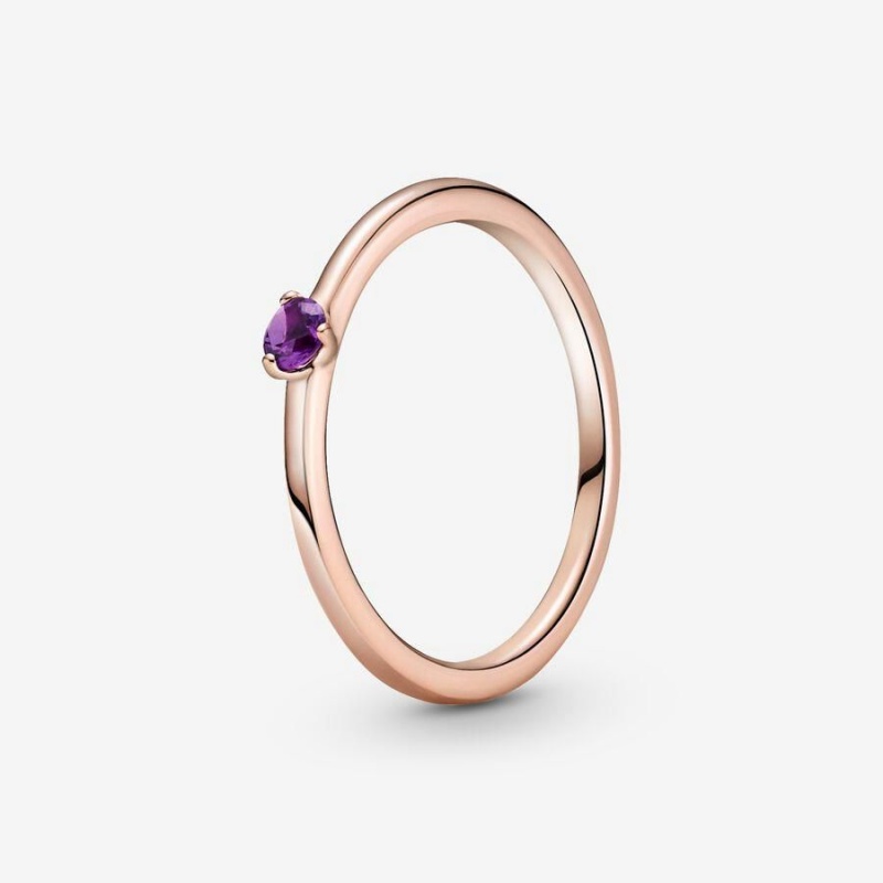 Bague Pandora Solitaire Violette | GUK-41434385